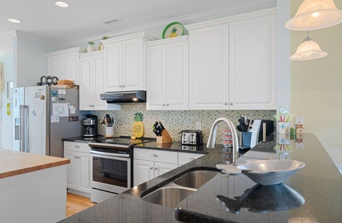 North Carolina Coast House | OCEANFRONT, Heated Salt Water Pool, Elevator-Safe, Clean & Near Boardwalk