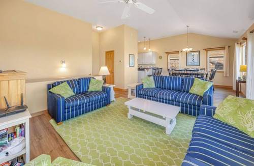 Avon House | Oceanfront Home in Avon w/Private Saltwater Pool, Hot Tub, Tiki Bar, Smart TVs
