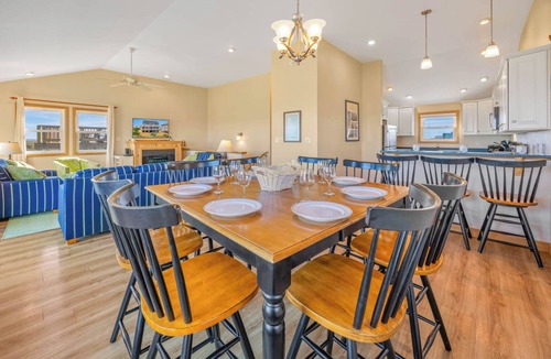 Avon House | Oceanfront Home in Avon w/Private Saltwater Pool, Hot Tub, Tiki Bar, Smart TVs