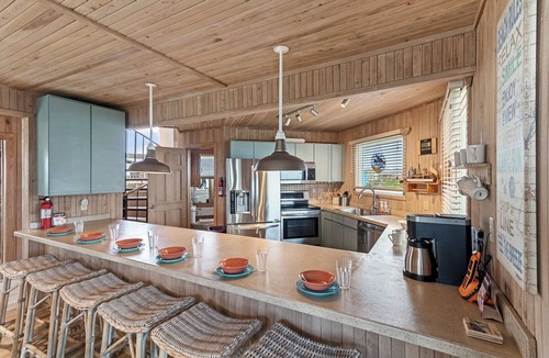 Salvo House | Oceanfront home in Salvo w/Private Pool & Hot Tub