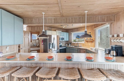 Salvo House | Oceanfront home in Salvo w/Private Pool & Hot Tub
