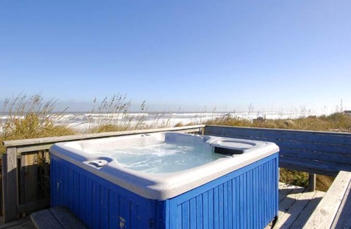 Ocean Hill House | Oceanfront home w/heated pool, hot tub, elevator & rec room w/pool table
