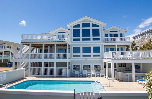 Carolina Dunes House | OCEANFRONT, Ocean Views, Pool, ELEV, H Tub, Dogs Welcome, CD1, A Great Place