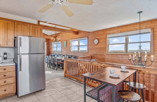 Avon House | Oceanfront Views in Avon. Home with Boardwalk to Beach, Grill, and More!