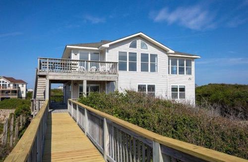 Carova Beach House | Oceanfront with Private Beach Access & Wild Horses
