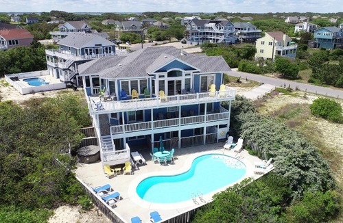Ocean Sands House | Oceanside, 7 BRS, Private Pool, Hot Tub, Rec Room, OS1A, Corolla Horizons