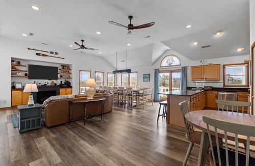 Whalehead Beach House | Oceanside Beauty! Lots of Deck Space. Private Pool. Game Room.