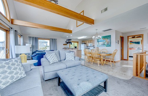 Frisco House | Oceanside Dog Friendly Home with Hot Tub, Game Room, Cargo Lift, and Wet Bar
