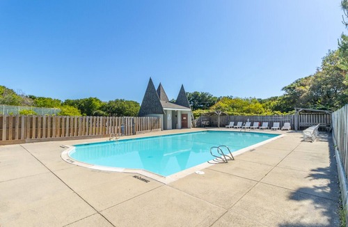 Tuckahoe House | Oceanside home in Duck w/hot tub & community pool!