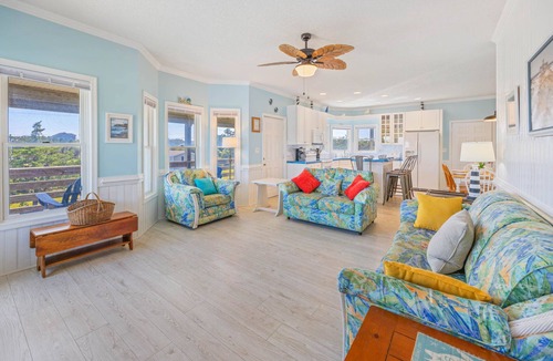 Salvo House | Oceanside Home with Hot Tub, Nearby Beach Access, and Grills. A Retreat for All!