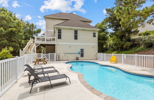 Emerald Isle House | Oceanside Interior,Private Pool,Golf Cart,located in the Dolphin Ridge Community