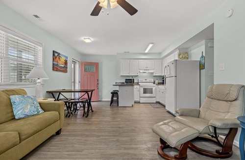 Atlantic Beach Condo | Oceanside/Pet Friendly Condo-Boardwalk Shores D
