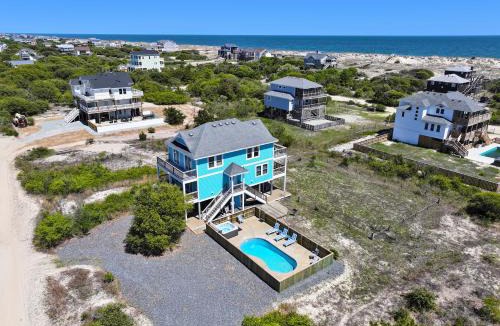 Carova Beach House | Oceanside, Priv Pool, Hot Tub, Foosball, Wild Horses- 4x2177, Frosty Shores