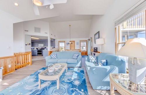 Avon House | Oceanview Dog Friendly Home w/Hot Tub, Community Pool and Tennis/Pickleball