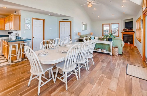 Rodanthe House | Oceanview Dog Friendly Home w/Private Pool, Hot Tub, and Beach Access Nearby