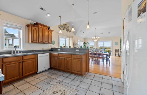 Rodanthe House | Oceanview Dog Friendly with Private Pool, Hot Tub, Elevator, Game Room, Theater