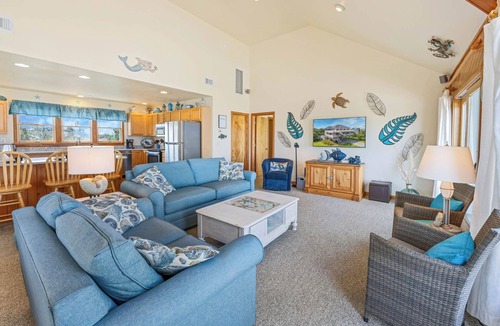 Rodanthe House | Oceanview Home w/Pool, Hot Tub, Game Room, Home Theater, and Easy Beach Access