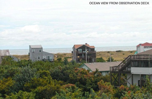 Salvo House | Oceanview Home with Private Pool, Hot Tub, Game Room, and Screened Porch