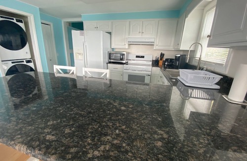 Kure Beach House | OCTOBER DEALS! 3BR OCEANFRONT HOME, Private BEACH ACCESS, HUGE DECK, LOCATION!