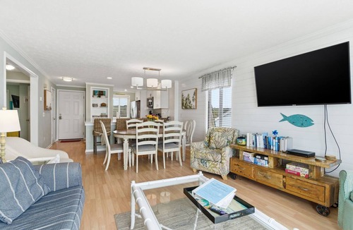 Kure Beach Condo | OD 2103C Top Floor Oceanfront Condo, elevator, Indoor/Outdoor Pools