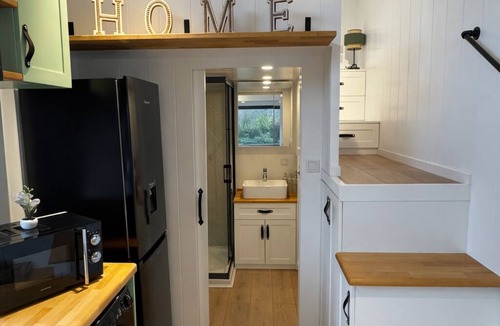 Stockton-on-Tees Cabin | Old Mill Tiny Homes: Boutique Tiny-Home Stays in Beautiful Surroundings 2 Bed