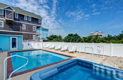 Wind Over Waves House | On Special - Semi-Soundfront w/ a View, Pool, Hot Tub, Game Rm, Dog-Friendly, Cm