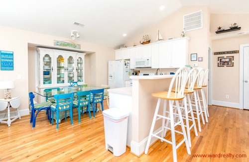 Surf City House | Once Upon A Tide - 4 BR Townhouse - Ocean Views from Top Sun Deck; Dog Friendly