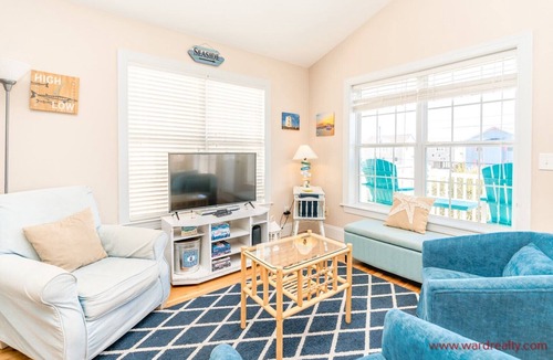 Surf City House | Once Upon A Tide - 4 BR Townhouse - Ocean Views from Top Sun Deck; Dog Friendly