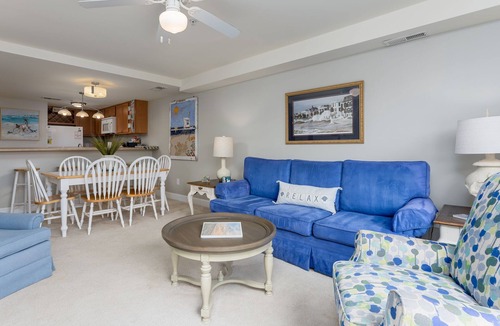Kure Beach Condo | ONE Minute Walk To The Beach! Indoor Pool-Hot Tub-Sauna-Family Fun-Ocean Dunes!