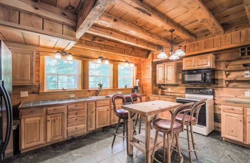 Mars Hill Cabin | One of a Kind Mountain Cabin w/ Waterfall