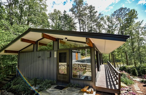 Roxboro House | Original Midcentury Modern "Glass House on Hyco" on Hyco Lake, NC