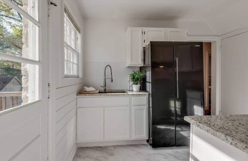 Belmont - Hillsboro House | Our cozy stone cottage is a wonderful home in a beautiful neighborhood filled with mature trees