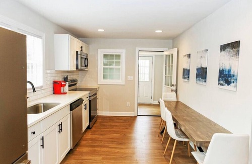 Huntersville House | Outdoorsy Escape~3BR/2BA House~Huntersville with Firepit and Huge Backyard!