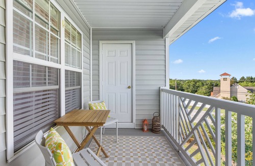 High Point Condo | Overlook Retreat Across from Carolina Core. Pet and Remote Work Friendly!
