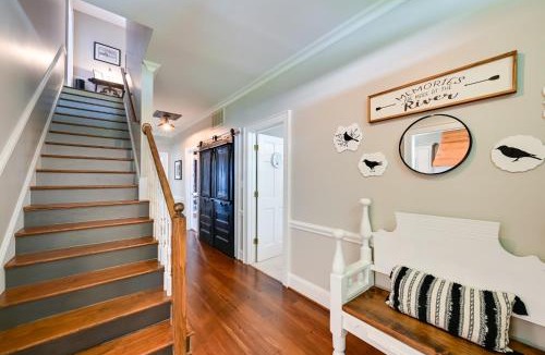 Bath House | Pamlico River Vacation Rental with Deck and Fire Pit