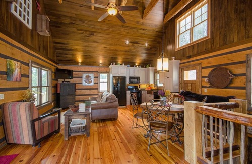 Waynesville Cabin | Paradise at the Rivers Edge! A Private Waterfront Log Cabin,snow ski/fish nearby