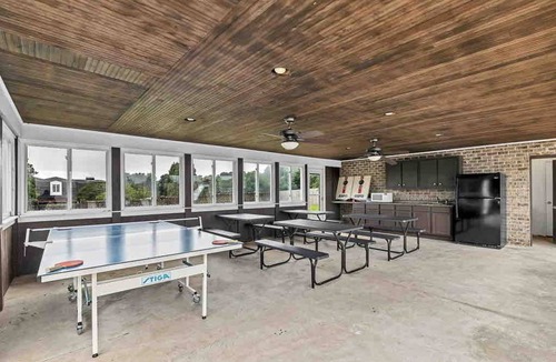 Mooresville House | Paradise Pavilion: Grill, Picnic & Play by Pool !