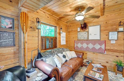 Roaring Gap House | Patio and Fire Pit Charming Cabin in Roaring Gap!