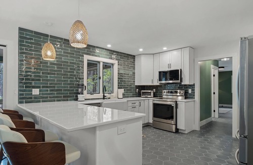 Pisgah Forest House | Peaceful Dog-Friendly Cottage in Pisgah Forest with 1+ Acre of Green Space