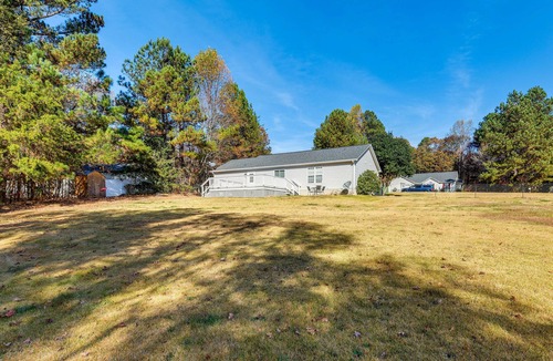 Troutman House | Peaceful Troutman Home: 5 Mi to Lake Norman!