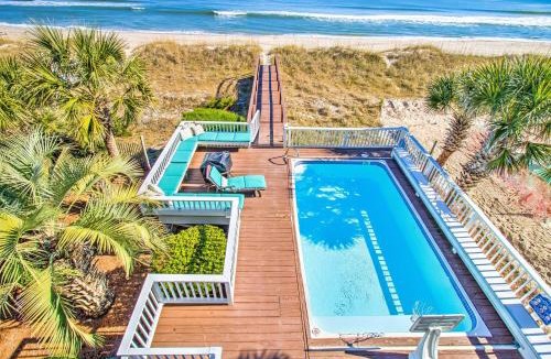 Carolina Beach House | Perma Grin Ocean front, private pool and hot tub