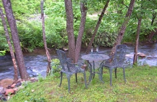 Unaka Cabin | Pet friendly 2br/2ba cabin with hot tub on Rushing Trout Stream!