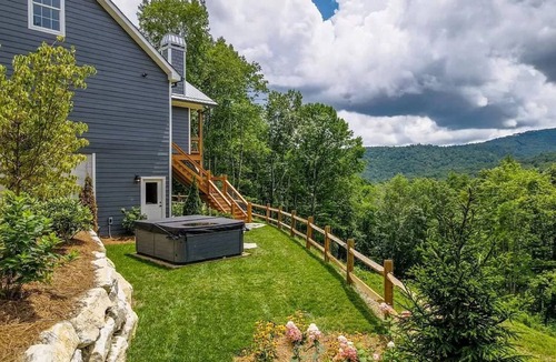 Glenville House | Pet friendly Amazing mountain paradise. Hot tub, fireplace, gym, game room !