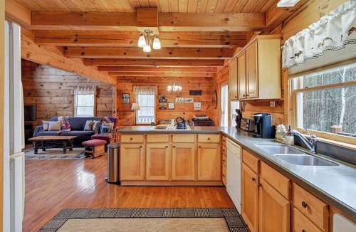 Mill Spring Cabin | Pet Friendly, Fenced Yard, Fire Pit, Close to Lake Lure, Gated - Paws and Relax