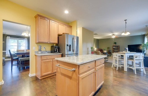 Holly Springs House | Pet-Friendly Holly Springs Residence with Deck!