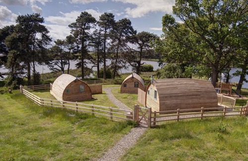 Langley-on-Tyne Ski Chalet | Pet-friendly Lakeside Cabin