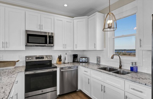 Ocean City Beach House | Pet Friendly Retreat: Ocean and Sound Views, Steps to the Beach!
