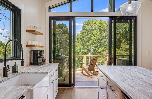 Maple Springs House | Pet-Friendly w/Deck, Views + Biltmore Pass | Modern Maggie Valley Escape