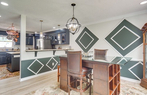 Westover House | Pool & Game Room: Family Retreat in Fayetteville