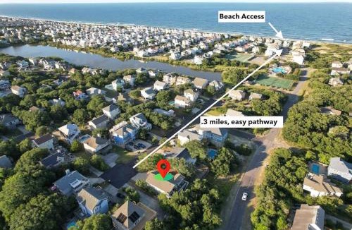 Ocean Sands House | Pool Hot Tub Beach Gear included